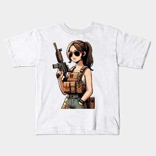 Tactical Girls' Frontline Kids T-Shirt